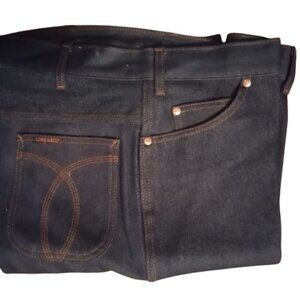 Long Haul Men's Jeans Straight Leg Made USA Denim Blue Size 40 x 32 New (Mgs086)